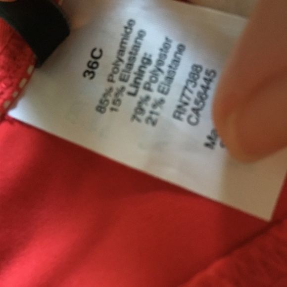 J Crew underwire ruffle bikini swim 36C - Picture 5 of 7